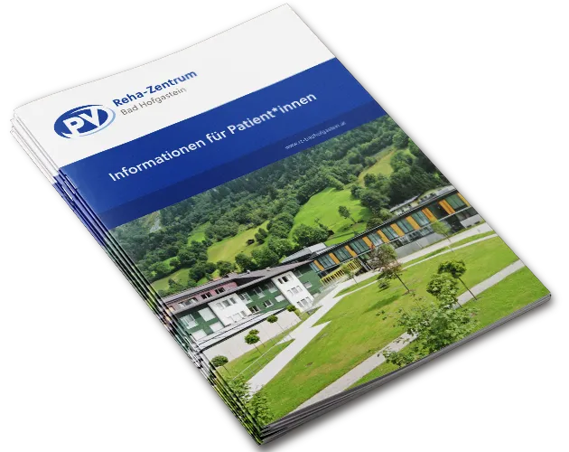 Titelbild Patientenbroschüre Reha-Zentrum Bad Hofgastein